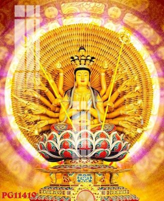 File gốc File tranh phật giáo PG11419 (phong cách) tối giản