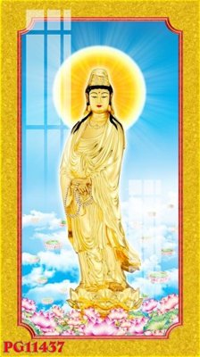 Download file File tranh phật giáo PG11437 (chuẩn in) File tranh phật giáo PG11437