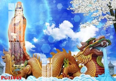 File tranh in mica File tranh phật giáo PG11445 (độ phân giải cao)