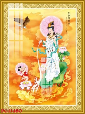 File gốc in ấn File tranh phật giáo PG11480 chuẩn màu CMYK