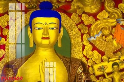 Ảnh gốc File tranh phật giáo PG11569 (nét căng) in mica