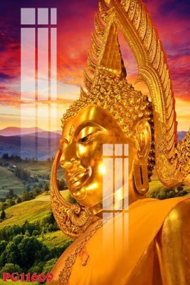 File gốc File tranh phật giáo PG11669 (in mica) làm bảng hiệu