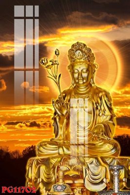 File ảnh File tranh phật giáo PG11702 (gốc) in standee