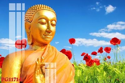 File gốc File tranh phật giáo PG11714 (in mica) làm bảng hiệu