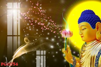 File gốc File tranh phật giáo PG11754 (in mica) làm quà tặng