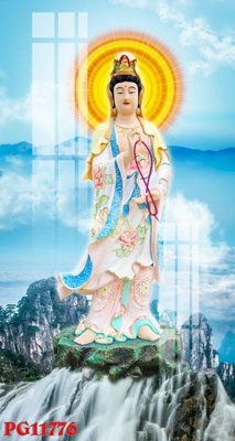 File gốc File tranh phật giáo PG11776 (in 3D) nghệ thuật