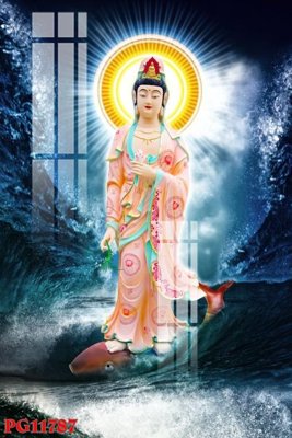 File tranh gốc PSD File tranh phật giáo PG11787 còn nguyên layer