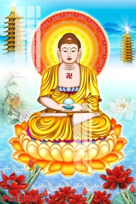 File PSD File tranh phật giáo PG11805 (bản gốc) đã tách nền