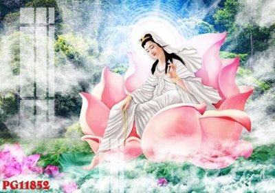 File PSD File tranh phật giáo PG11852 (gốc) cho in quảng cáo