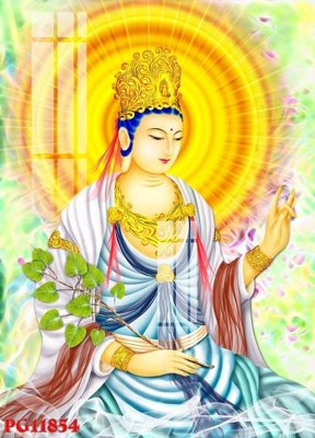 File tranh File tranh phật giáo PG11854 (bản gốc) treo phòng ăn