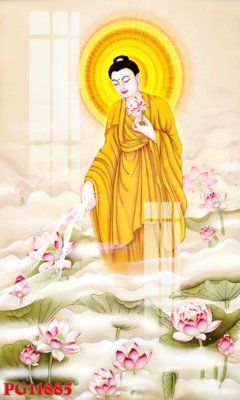 File gốc File tranh phật giáo PG11885 (in lụa) cao cấp