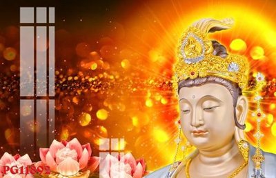 File gốc File tranh phật giáo PG11892 (phong cách) tối giản