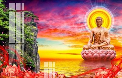 File ảnh File tranh phật giáo PG11898 (gốc) cho trang trí nhà hàng