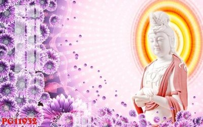 File in mica File tranh phật giáo PG11932 (bản gốc) sắc sảo