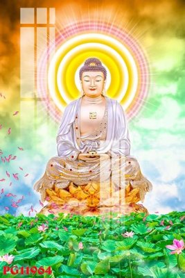 File gốc File tranh phật giáo PG11964 (in mica) làm bảng hiệu