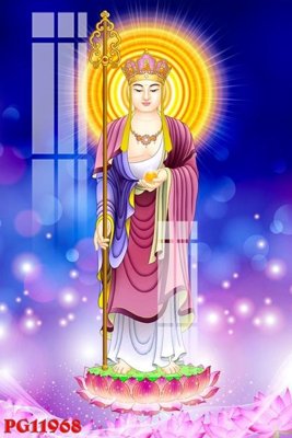 Download file gốc File tranh phật giáo PG11968 (in lụa) hoa lá