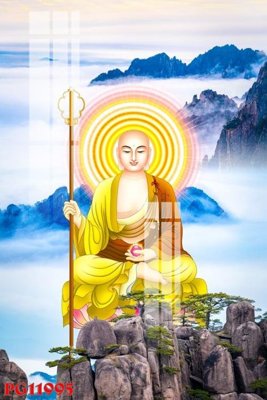 File tranh File tranh phật giáo PG11995 (ảnh gốc) in trần 3D