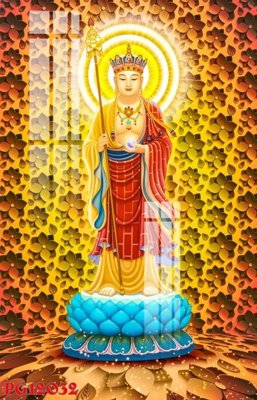 Download file gốc File tranh phật giáo PG12032 (in lụa) tranh 3D