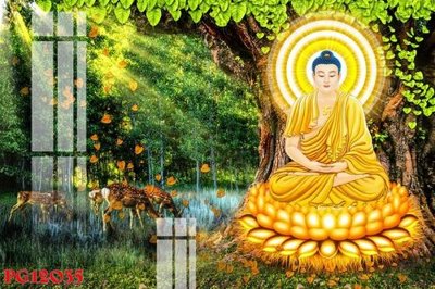 File gốc File tranh phật giáo PG12035 (chủ đề hiện đại) trang trí