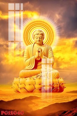 File in lụa File tranh phật giáo PG12040 (hoa văn) File tranh phật giáo PG12040