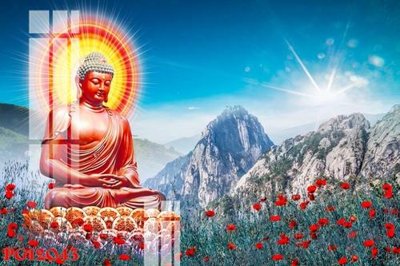 File gốc File tranh phật giáo PG12043 (in 3D) cho trang trí