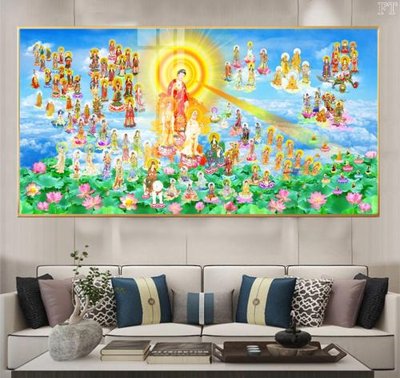 File PSD File tranh phật PG1206 (bản gốc) cho nhà in