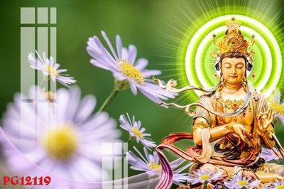 File PSD File tranh phật giáo PG12119 (bản gốc) đã tách nền