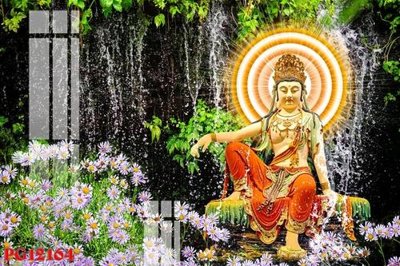 File tranh gốc PSD File tranh phật giáo PG12164 còn nguyên layer