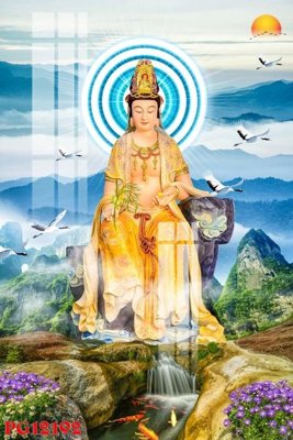 File tranh trang trí File tranh phật giáo PG12192 (file gốc)