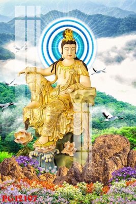 File tranh gốc File tranh phật giáo PG12197 (bản đẹp) độc quyền