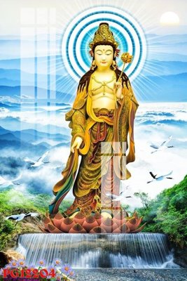 File tranh PSD File tranh phật giáo PG12204 chất lượng cao