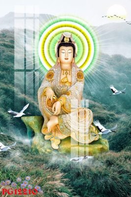 File tranh File tranh phật giáo PG12210 (gốc) in backlit film