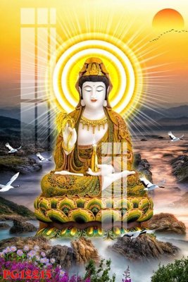 Download file File tranh phật giáo PG12215 (gốc) cho xưởng in
