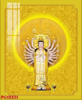 File ảnh File tranh phật giáo PG12231 (gốc) cho trang trí nhà hàng