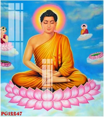 File PSD File tranh phật giáo PG12247 (gốc) cho designer