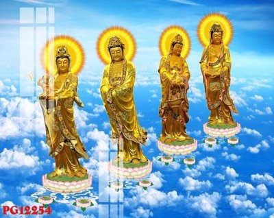 Download file gốc File tranh phật giáo PG12254 (in lụa) nghệ thuật