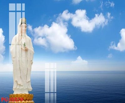 File tranh File tranh phật giáo PG12279 (bản gốc) in lụa 3D