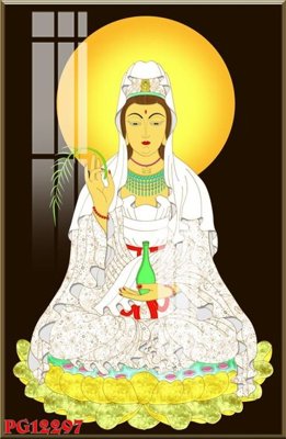 Tải file gốc File tranh phật giáo PG12297 (in khổ lớn) không vỡ