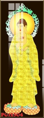 File gốc File tranh phật giáo PG12304 (in 3D) cho trang trí