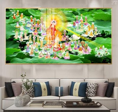 File gốc File tranh phật PG1240 (AI/EPS) cho in ấn