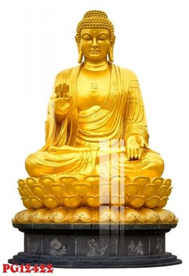 File ảnh File tranh phật giáo PG12422 (gốc) in decal dán tường