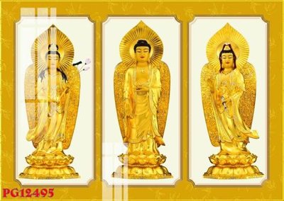 Download file File tranh phật giáo PG12495 (gốc) in mica cao cấp