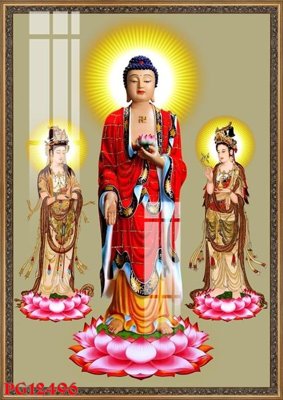 Chi tiết file tranh tráng gương File tranh phật giáo PG12496 (ảnh gốc)