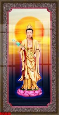 Download file gốc File tranh phật giáo PG13038 (in mica) trong suốt