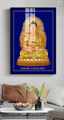 File gốc File tranh phật PG1305 (in lụa) chi tiết cao