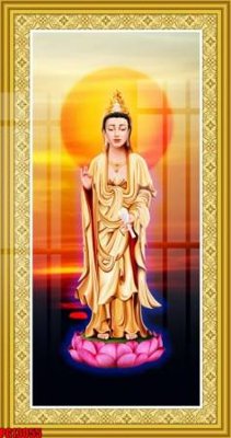 Download file File tranh phật giáo PG13055 (gốc) in mica bàn thờ