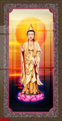 Download file gốc File tranh phật giáo PG13071 (in lụa) cao cấp