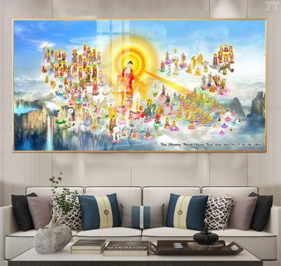 File tranh File tranh phật PG1312 (bản gốc) trang trí văn phòng