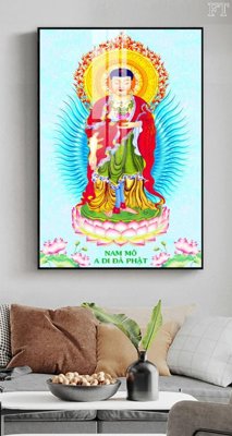 File tranh in trần File tranh phật PG1313 (ảnh gốc siêu nét)