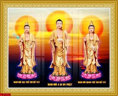 File tranh File tranh phật giáo PG13279 (gốc) phong cách tối giản